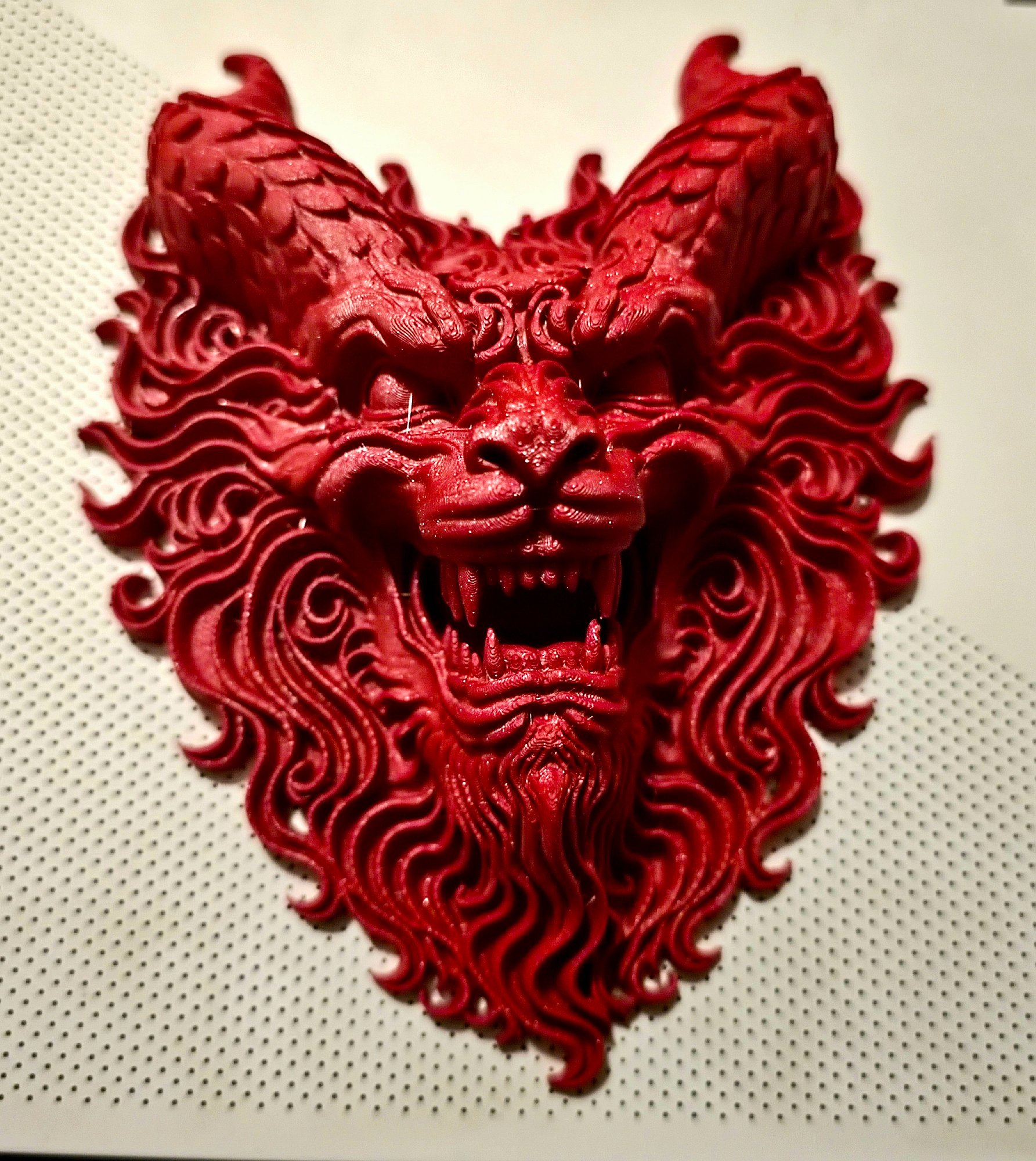 Fire Dragon Wall Mount Mini Version